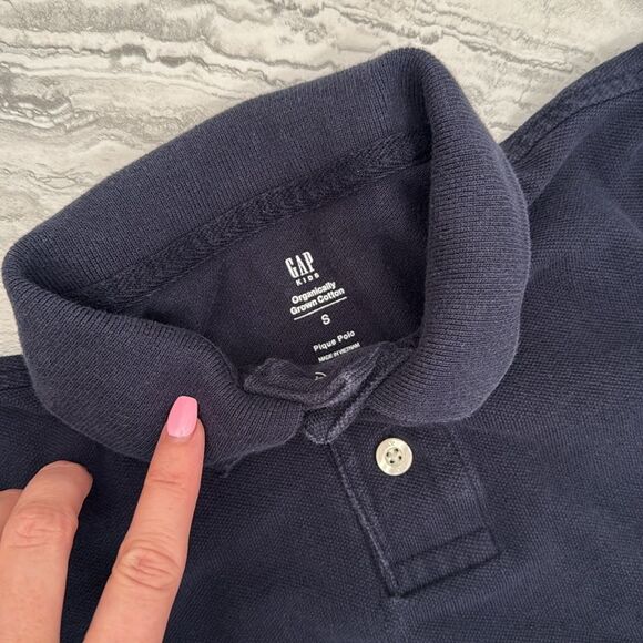 GAP Boys Organic Cotton Polo Shirt - Picture 3 of 3